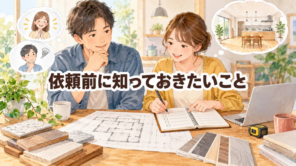 依頼前に知っておきたいこと