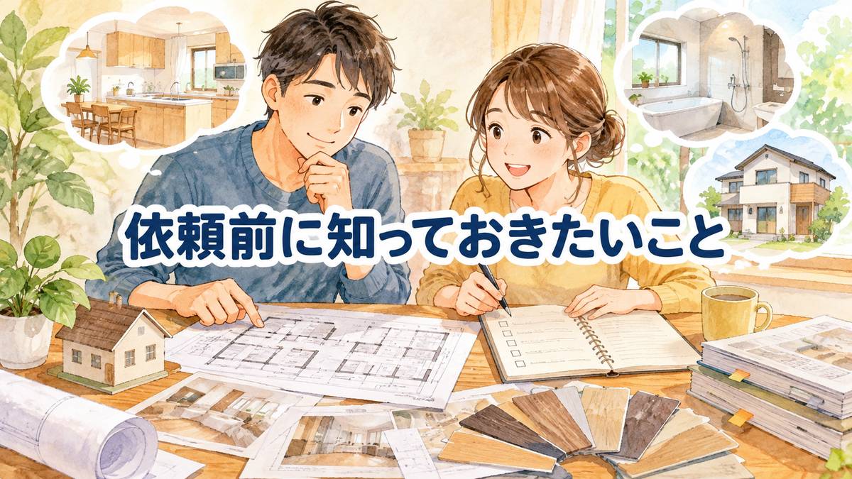 依頼前に知っておきたいこと