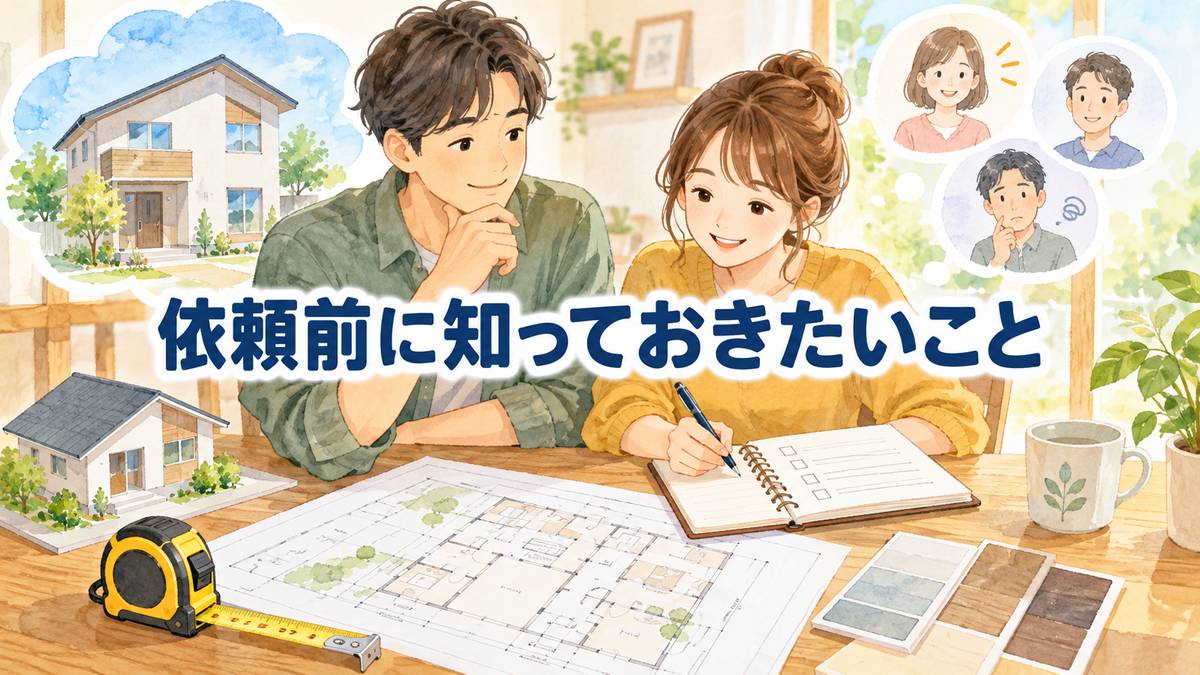 依頼前に知っておきたいこと