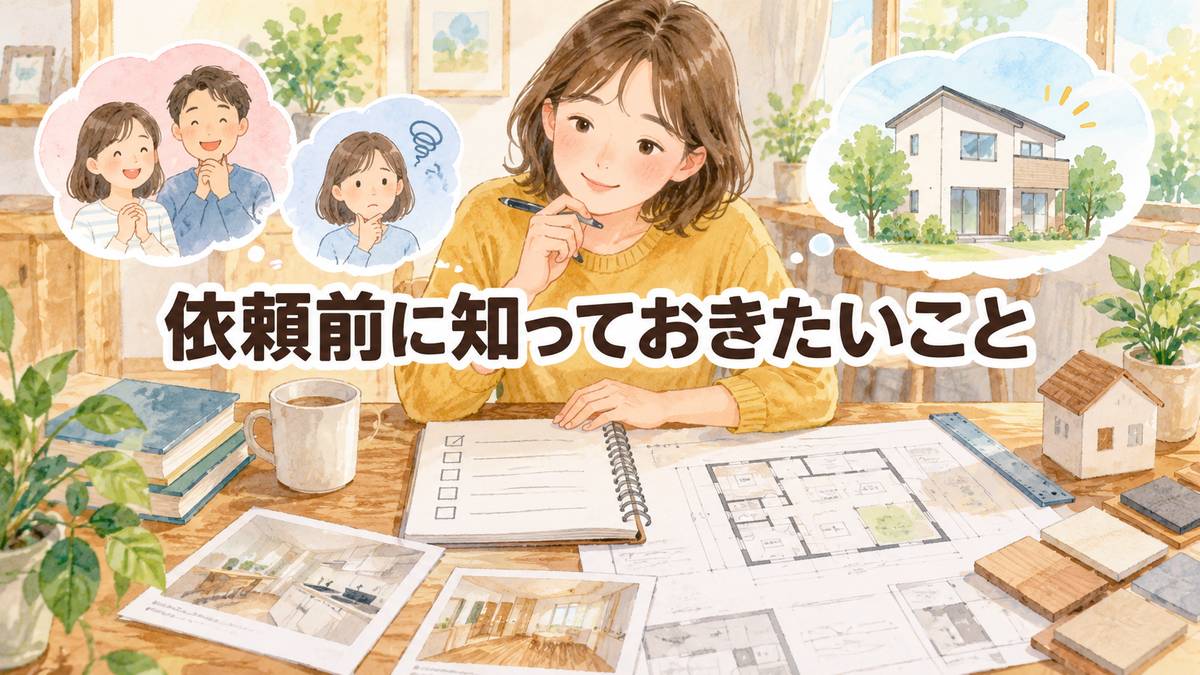 依頼前に知っておきたいこと
