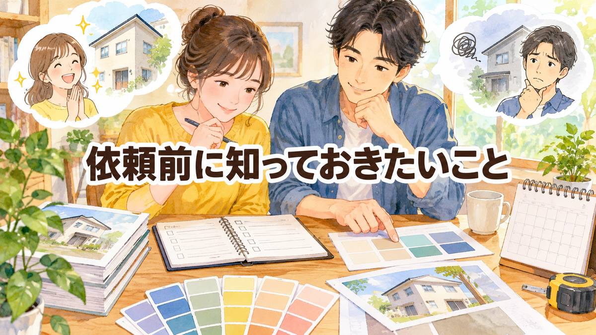 依頼前に知っておきたいこと