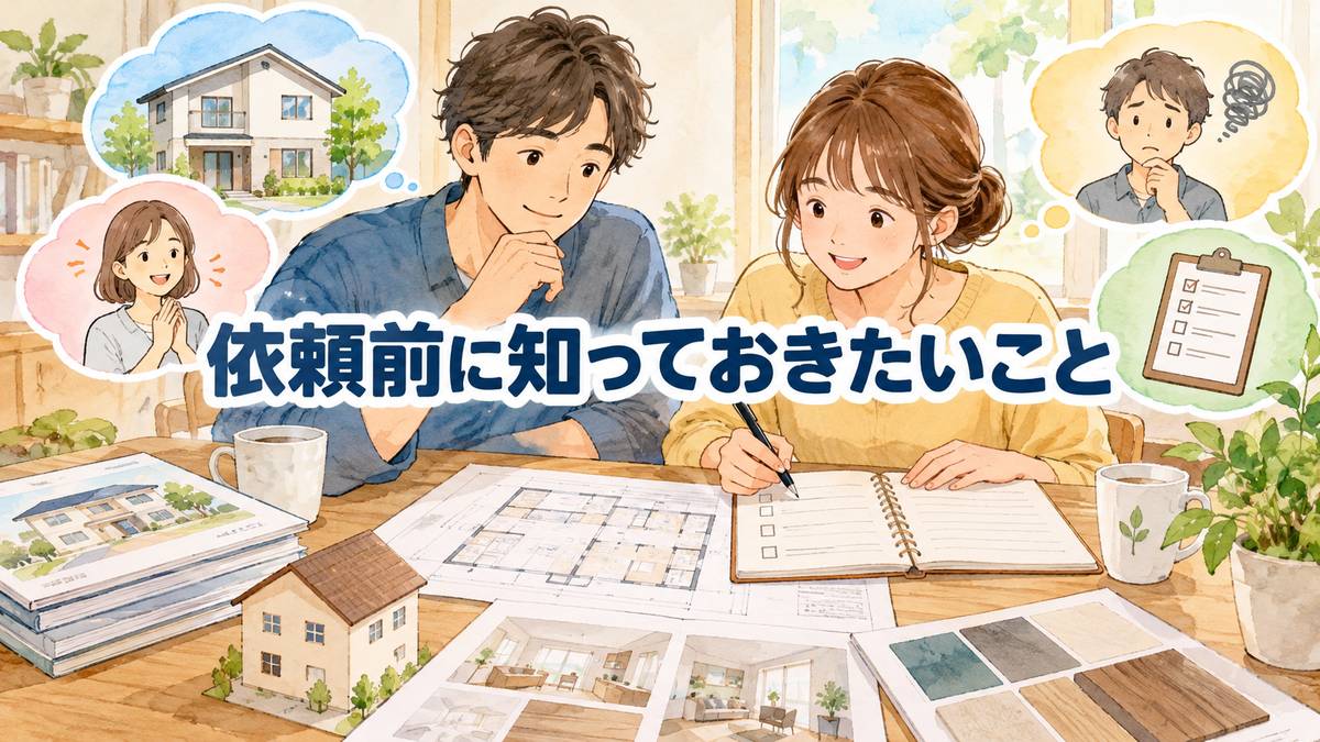 依頼前に知っておきたいこと
