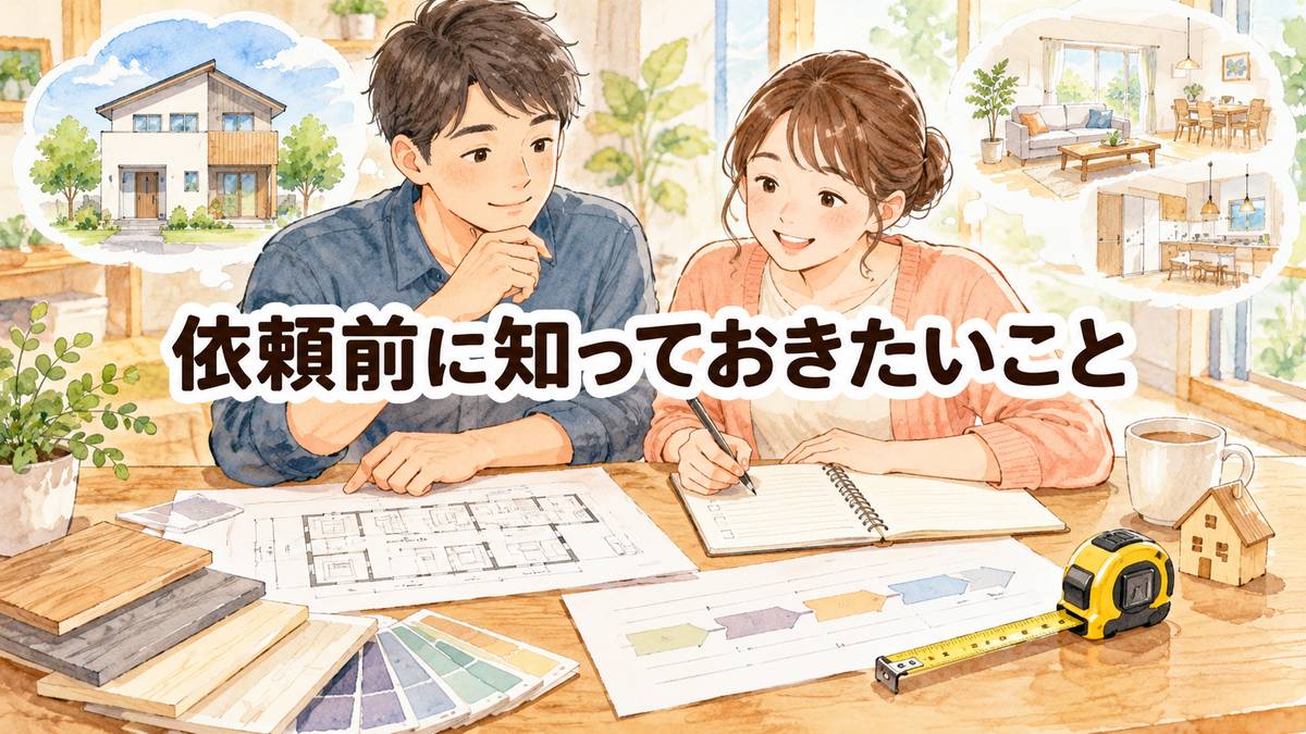 依頼前に知っておきたいこと