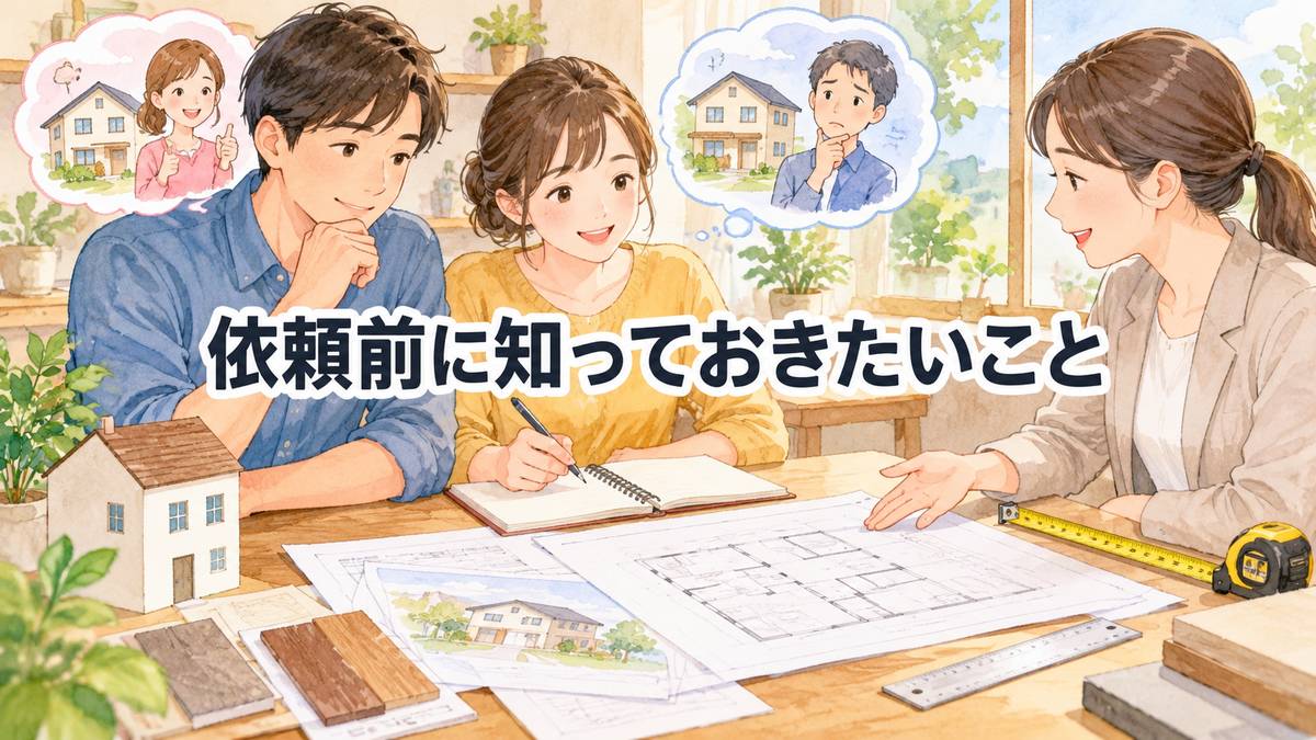 依頼前に知っておきたいこと