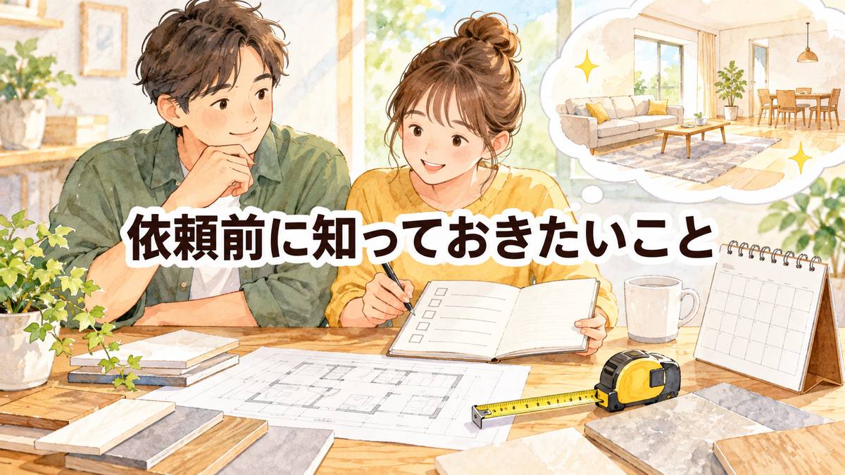 依頼前に知っておきたいこと