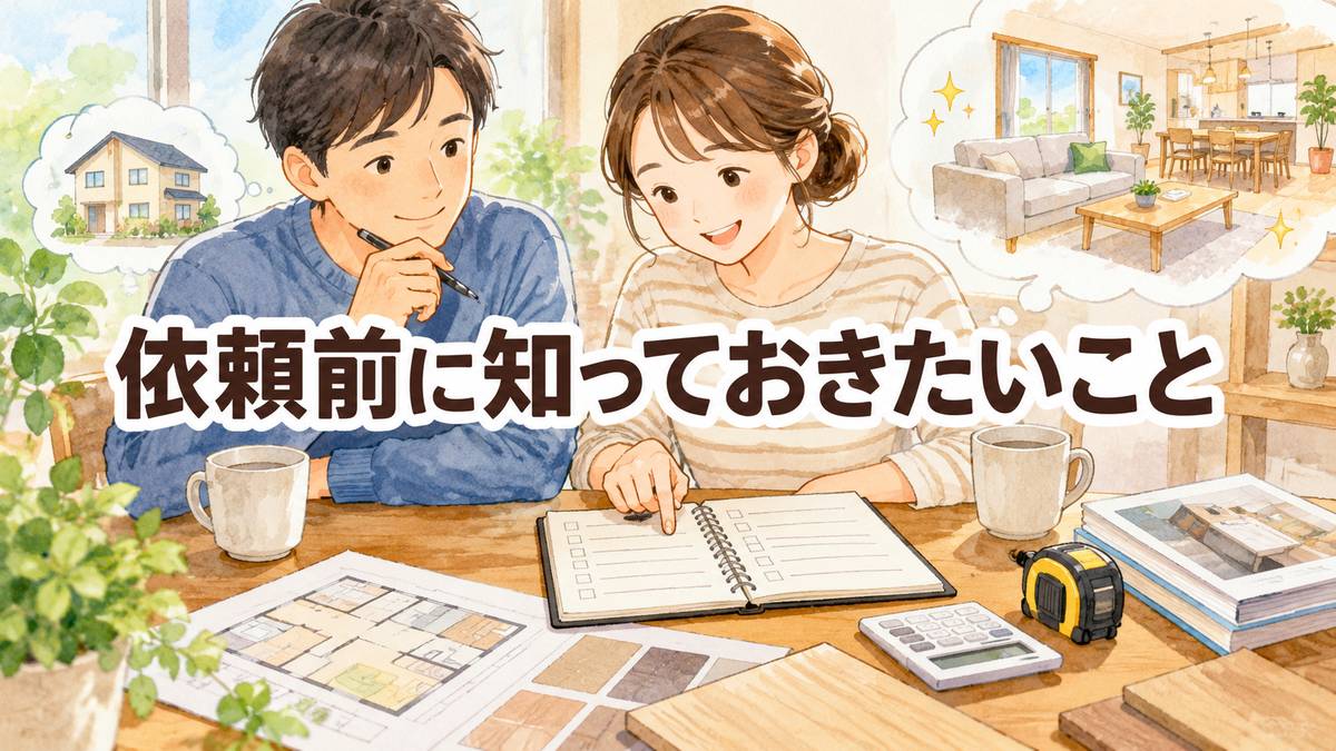 依頼前に知っておきたいこと
