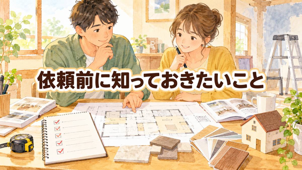 依頼前に知っておきたいこと