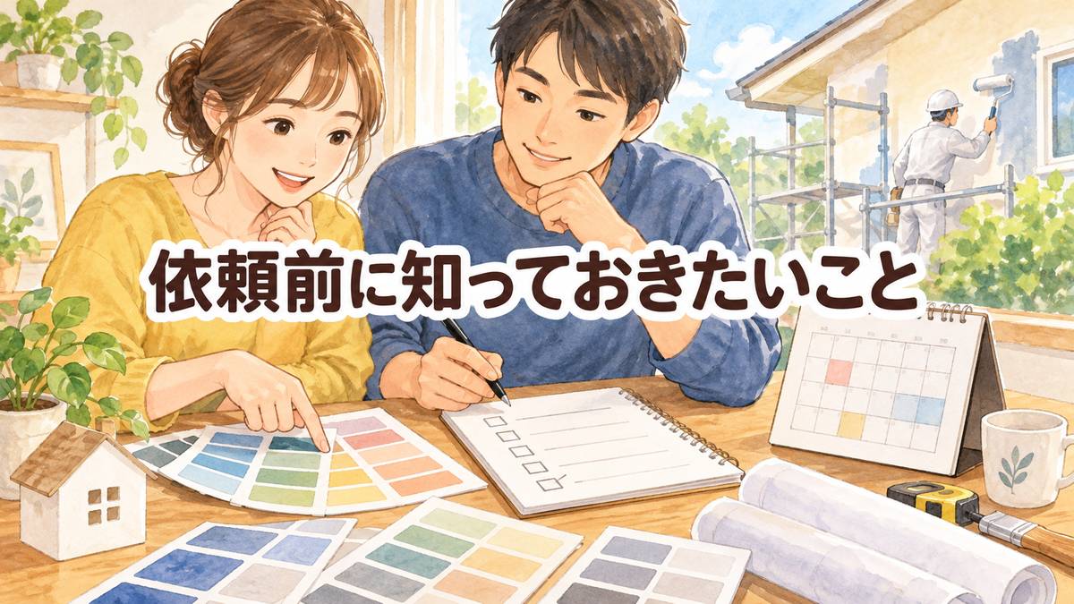 依頼前に知っておきたいこと