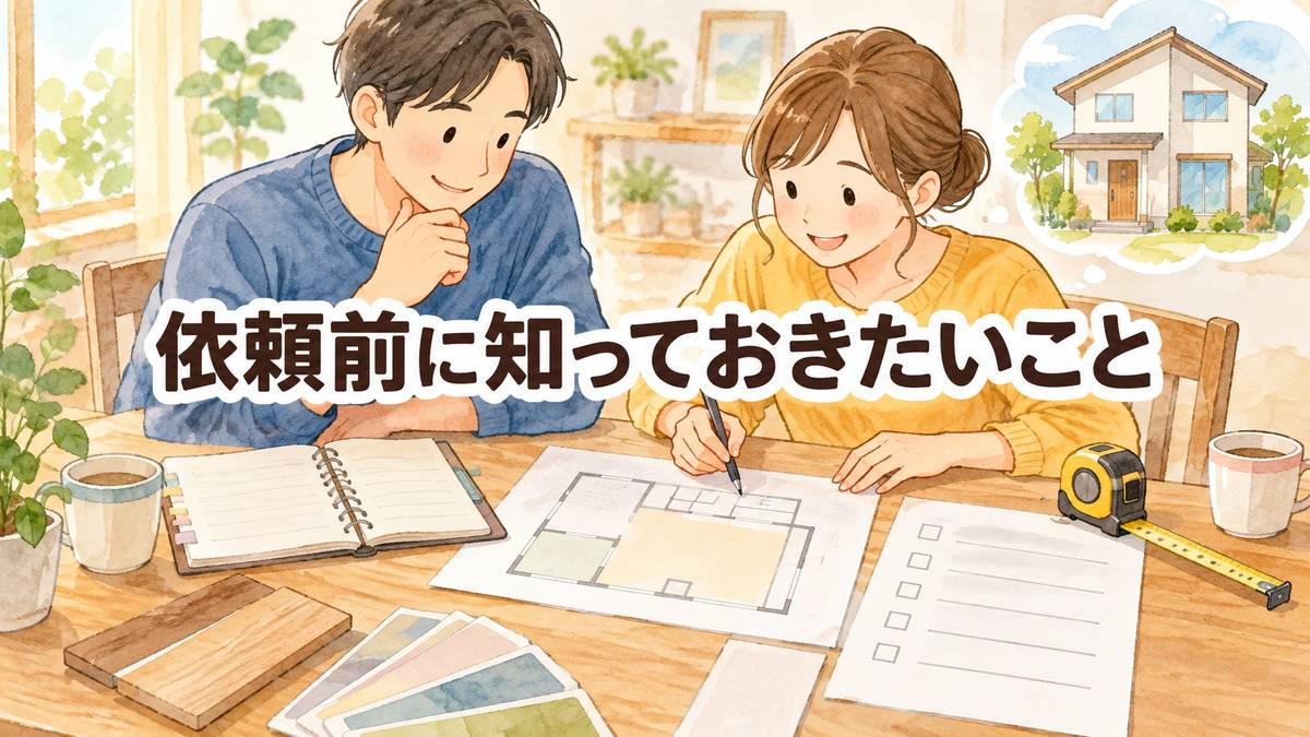 依頼前に知っておきたいこと