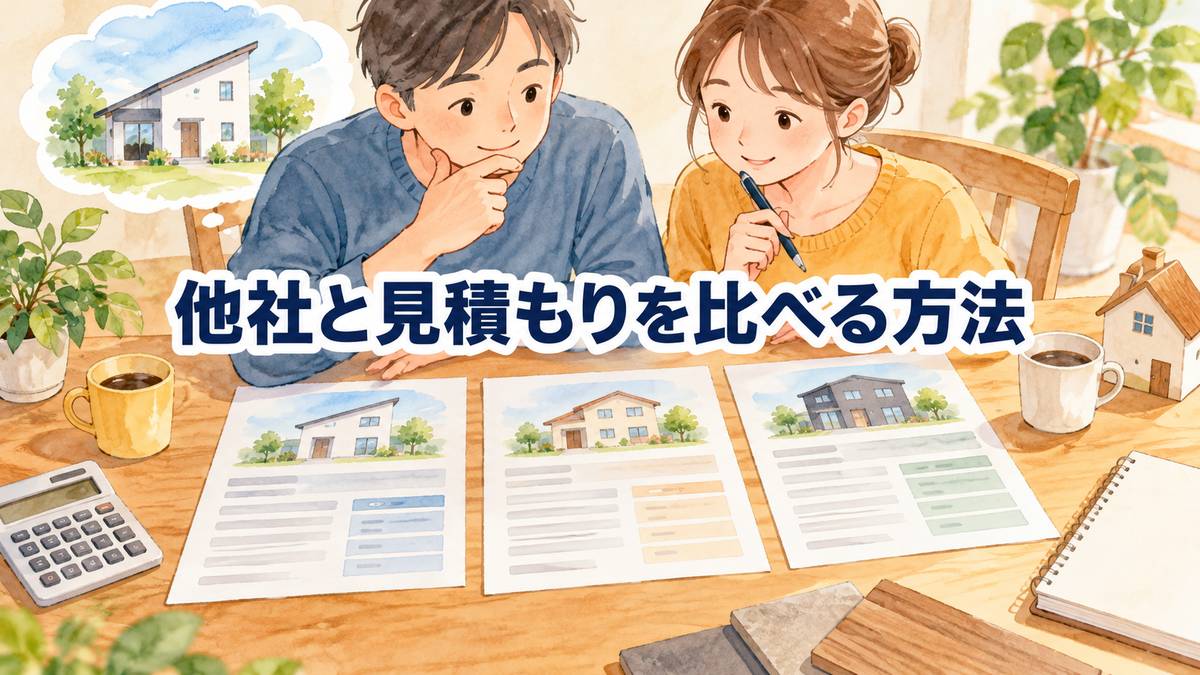 他社と見積もりを比べる方法