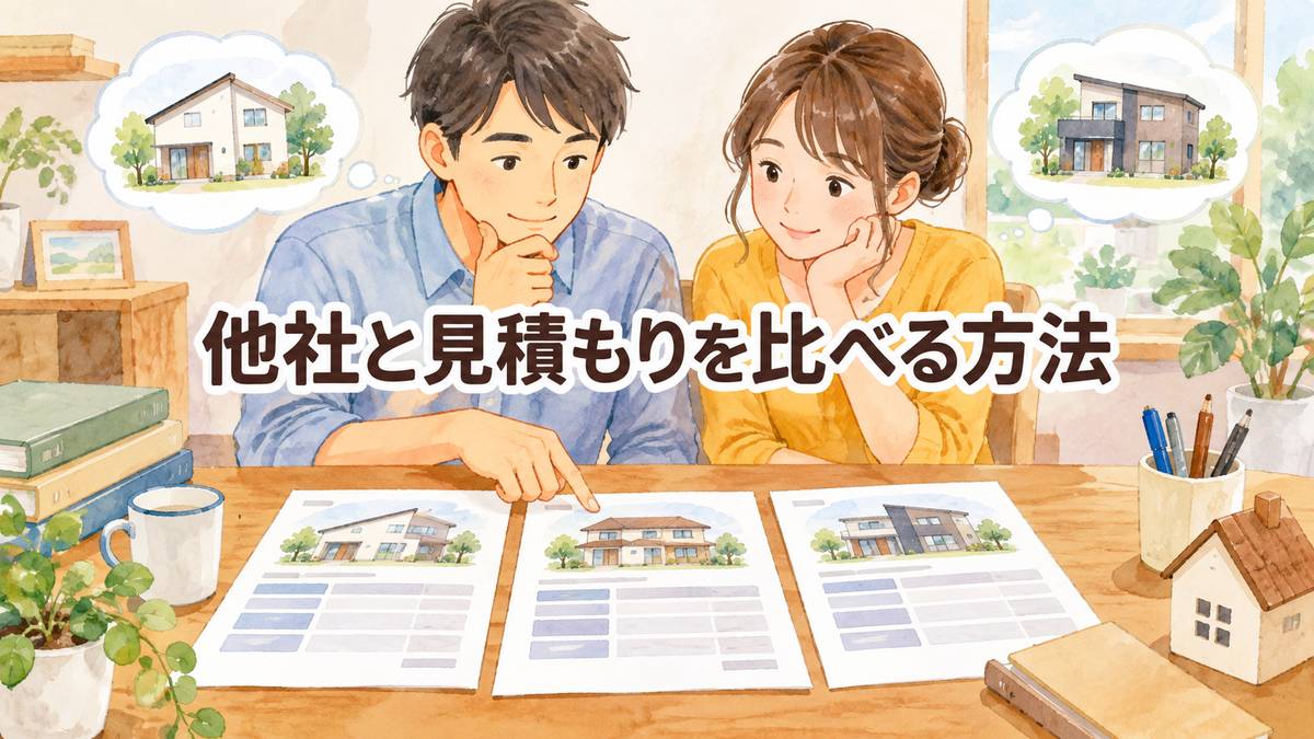 他社と見積もりを比べる方法