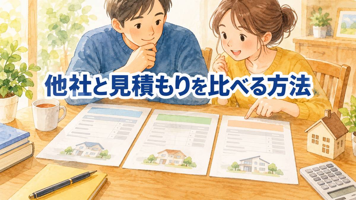 他社と見積もりを比べる方法