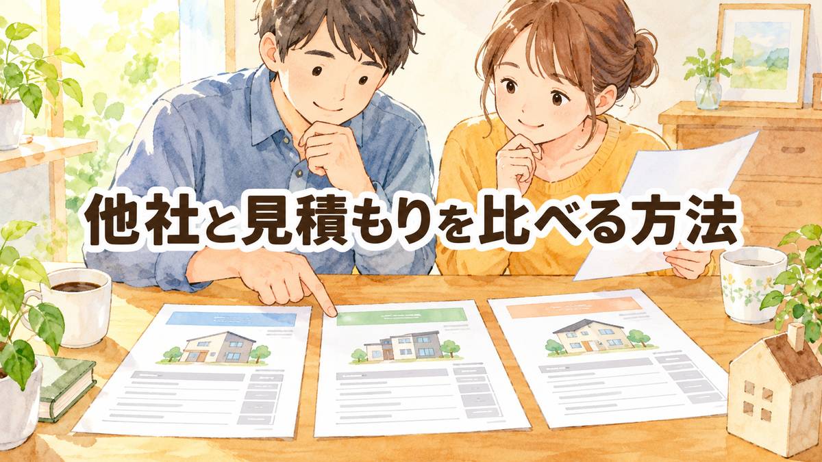他社と見積もりを比べる方法