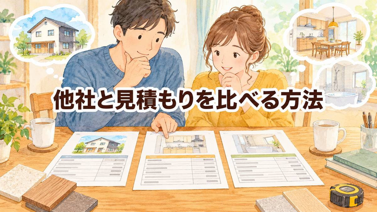 他社と見積もりを比べる方法