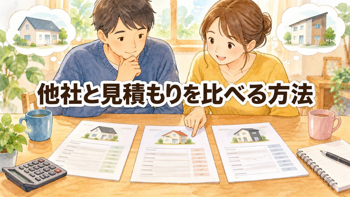 他社と見積もりを比べる方法