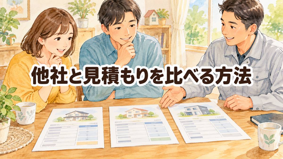 他社と見積もりを比べる方法