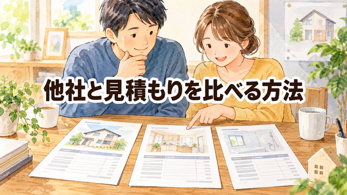 他社と見積もりを比べる方法
