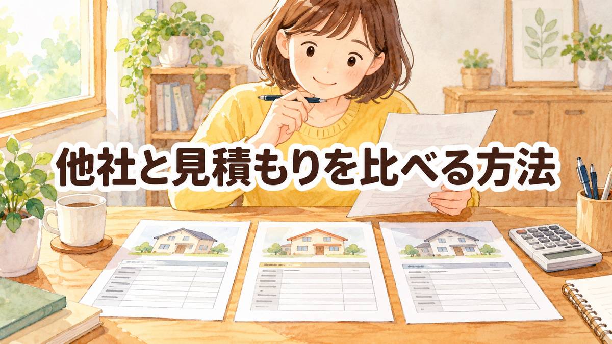 他社と見積もりを比べる方法