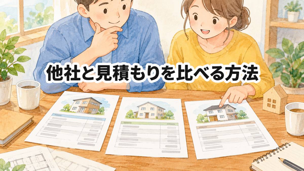 他社と見積もりを比べる方法