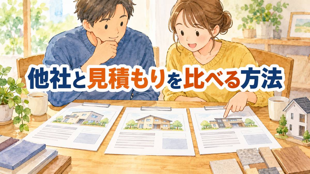 他社と見積もりを比べる方法