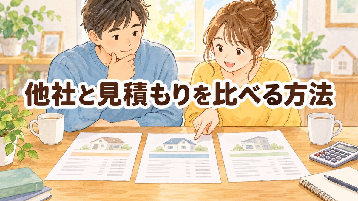 他社と見積もりを比べる方法