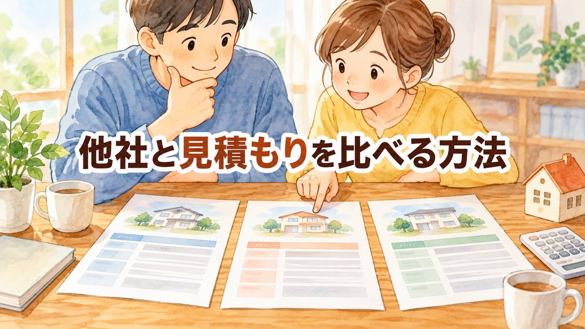 他社と見積もりを比べる方法