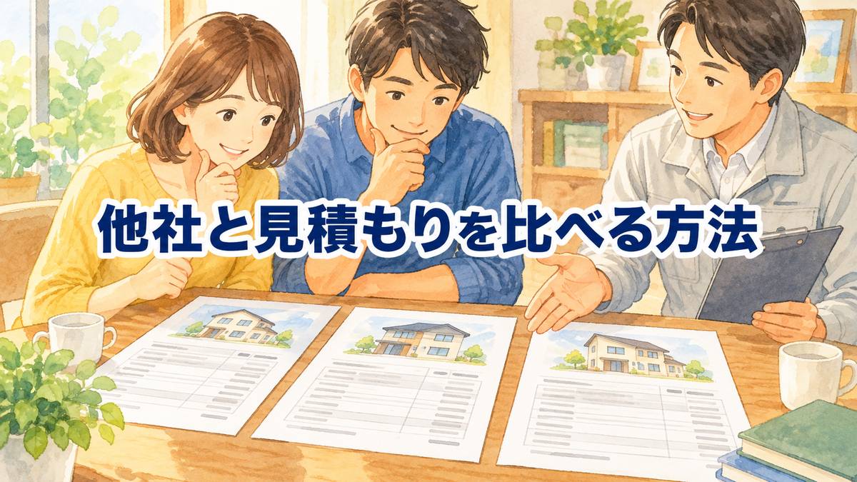 他社と見積もりを比べる方法