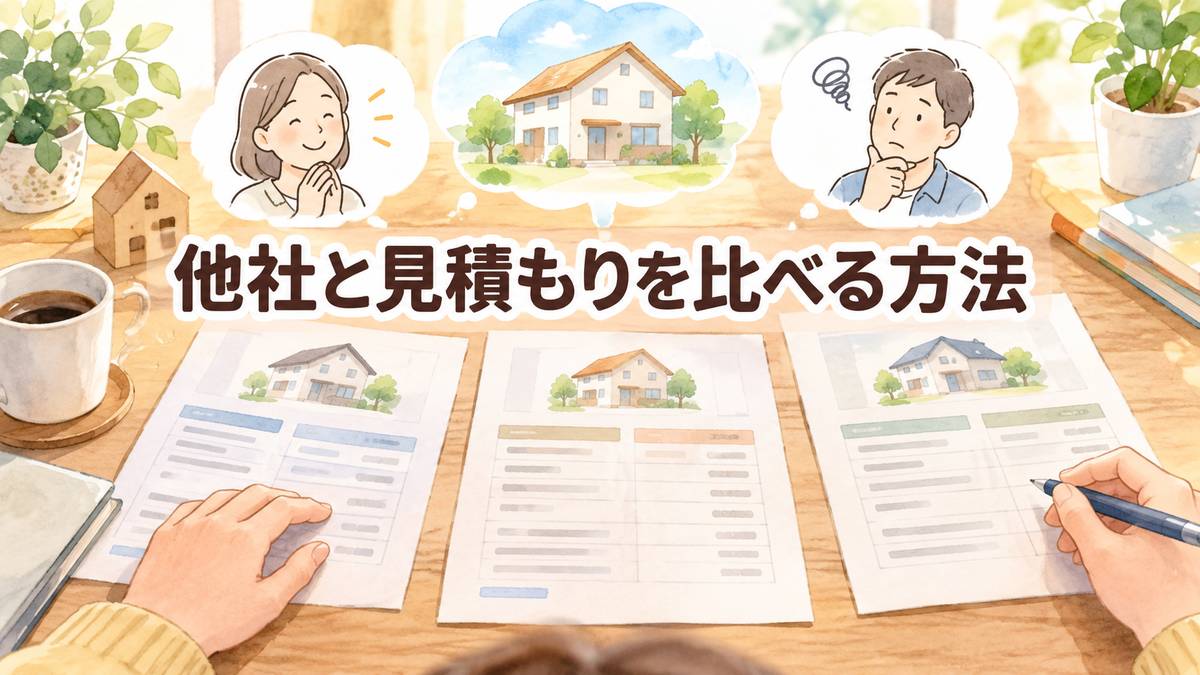 他社と見積もりを比べる方法