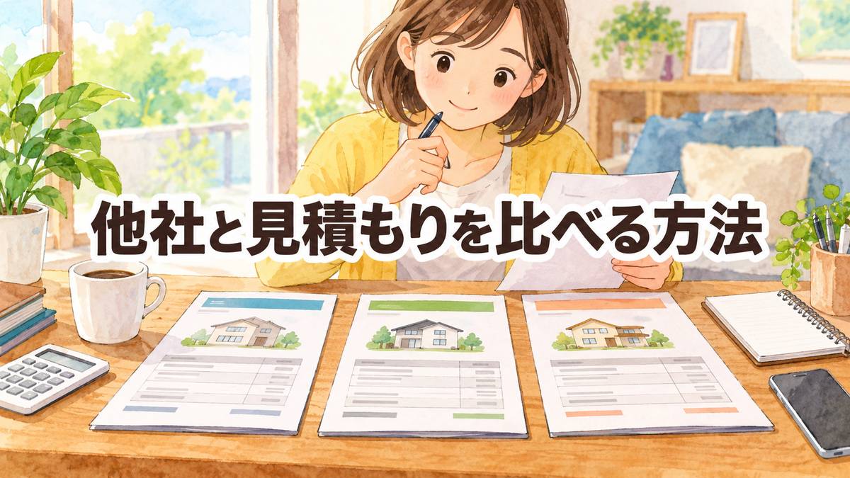 他社と見積もりを比べる方法