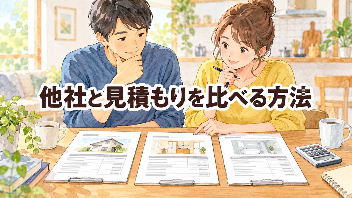 他社と見積もりを比べる方法