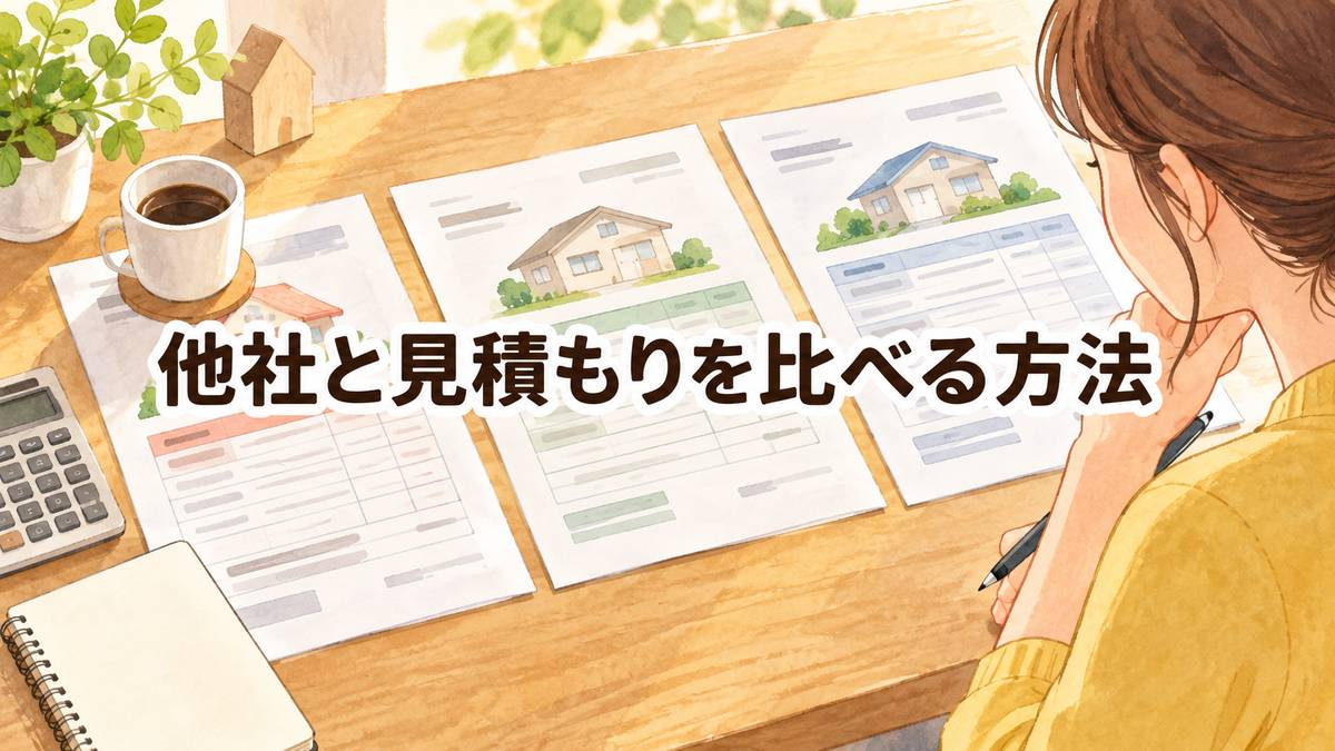 他社と見積もりを比べる方法