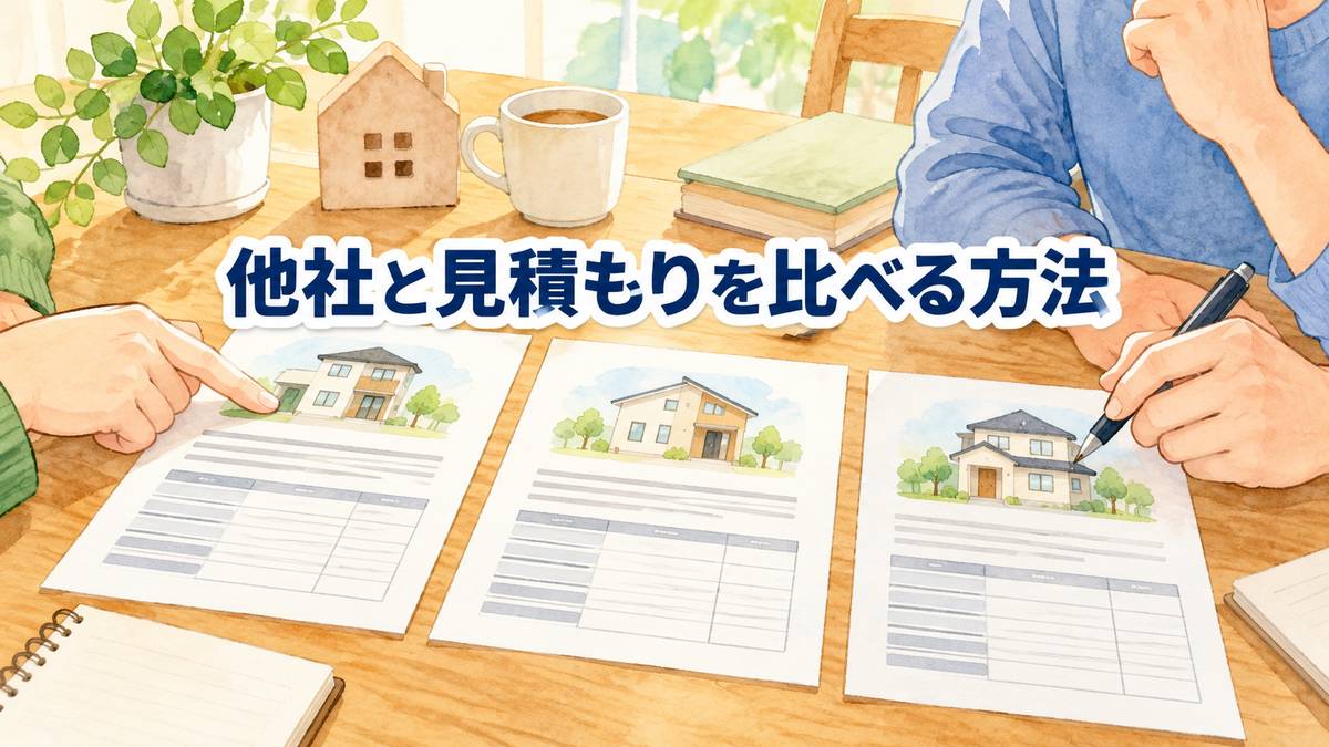 他社と見積もりを比べる方法