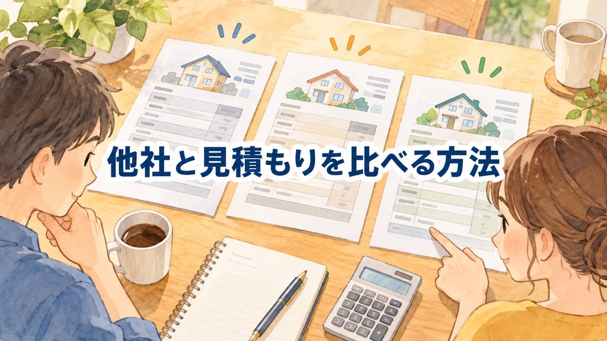 他社と見積もりを比べる方法