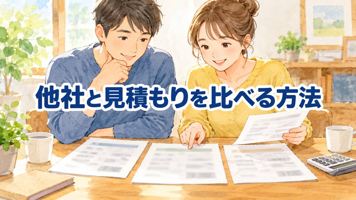 他社と見積もりを比べる方法
