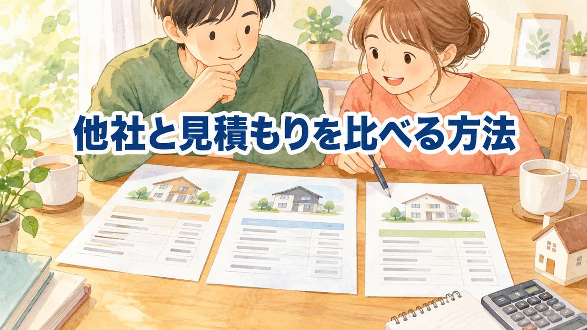 他社と見積もりを比べる方法