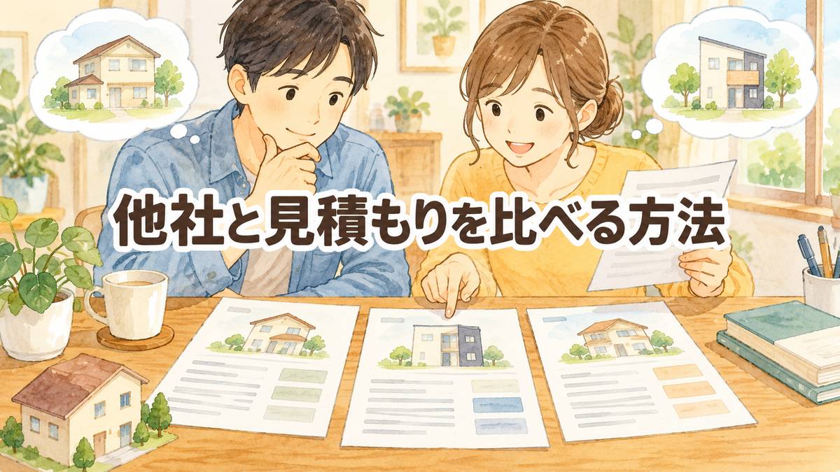 他社と見積もりを比べる方法