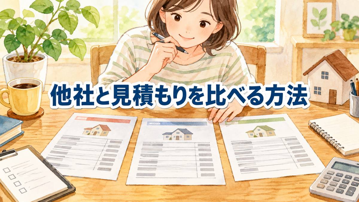 他社と見積もりを比べる方法