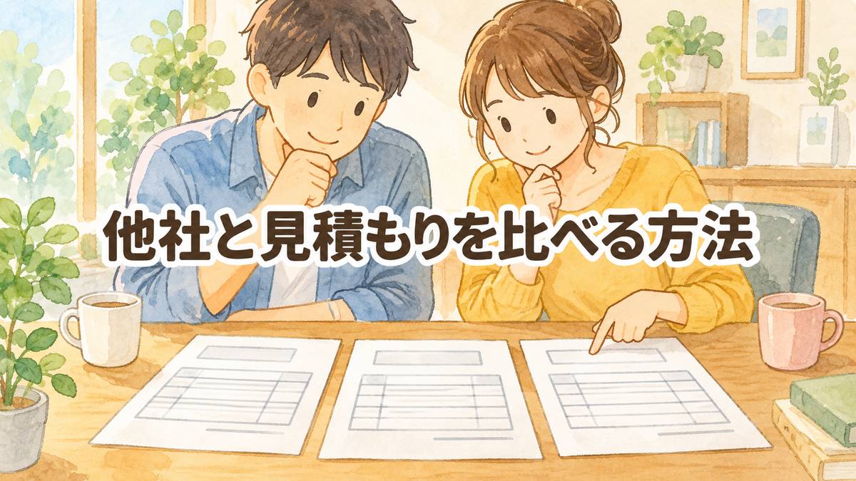他社と見積もりを比べる方法