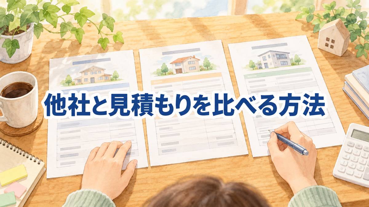 他社と見積もりを比べる方法