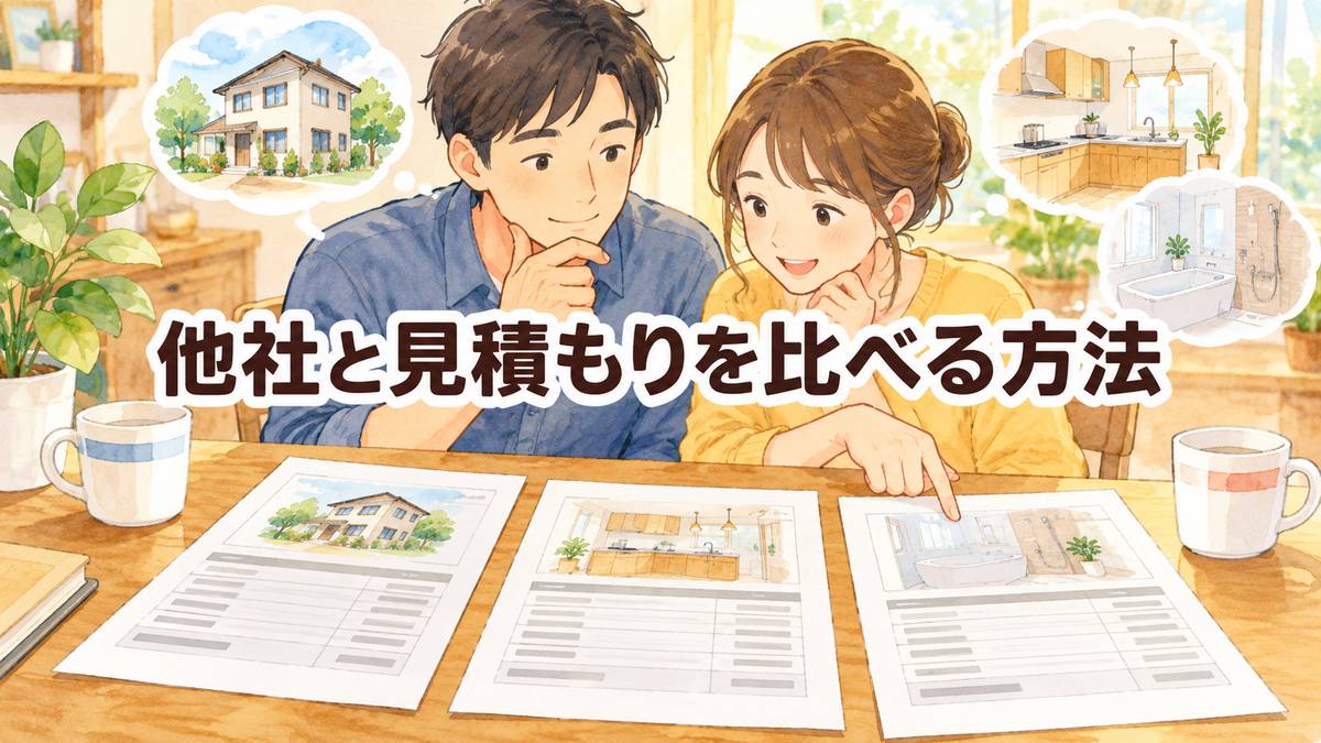 他社と見積もりを比べる方法