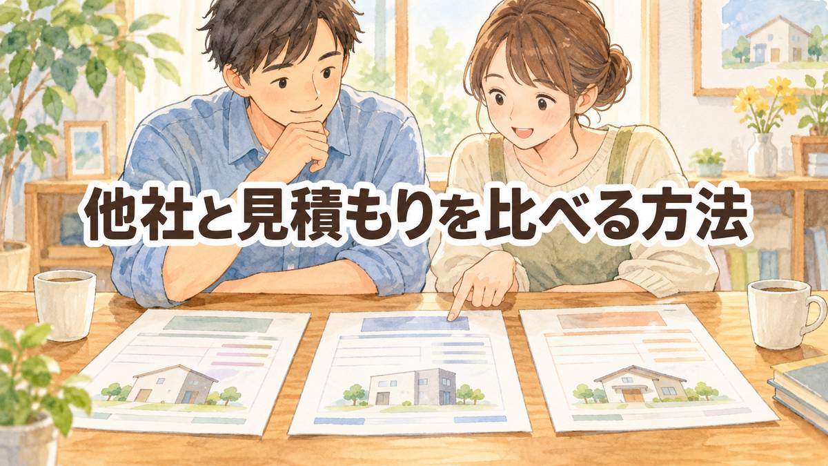 他社と見積もりを比べる方法
