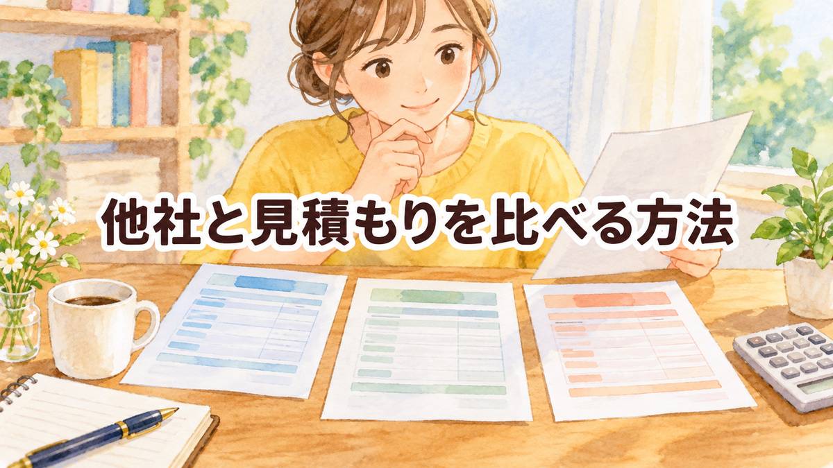 他社と見積もりを比べる方法