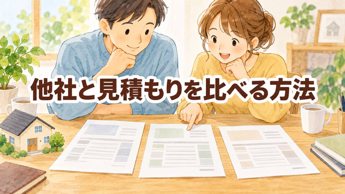 他社と見積もりを比べる方法