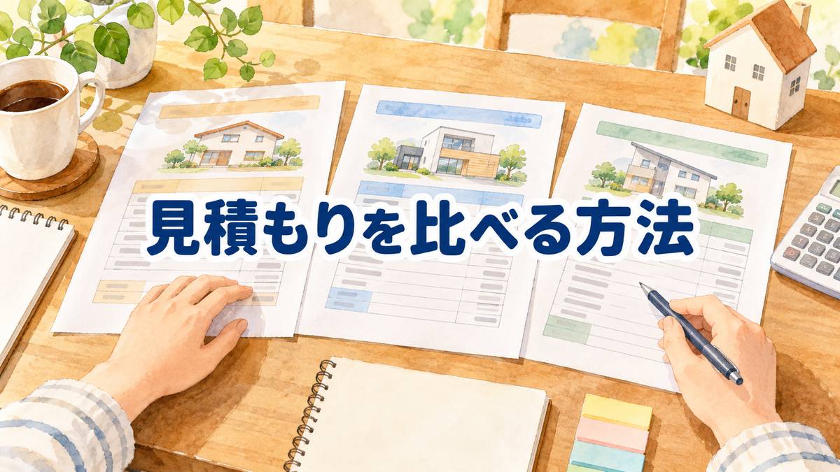 見積もりを比べる方法