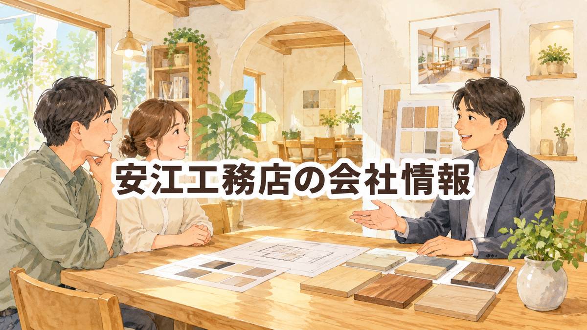 安江工務店の会社情報