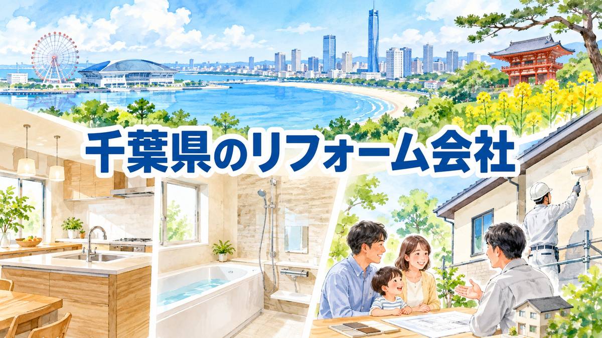 【千葉県】地元のリフォーム会社9選｜市区町村や駅からも探せる