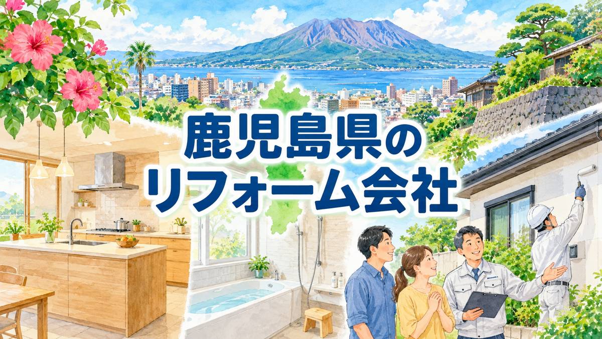 【鹿児島県】地元のリフォーム会社9選｜市区町村や駅からも探せる