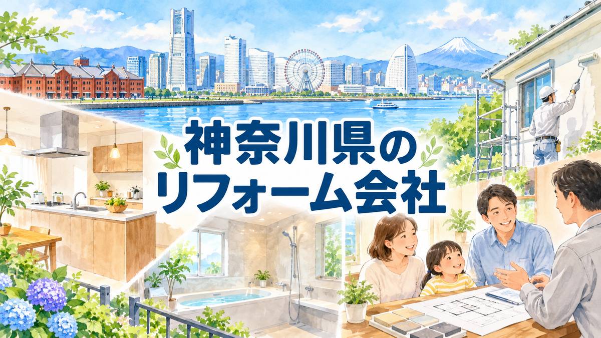 【神奈川県】地元のリフォーム会社10選｜市区町村や駅からも探せる