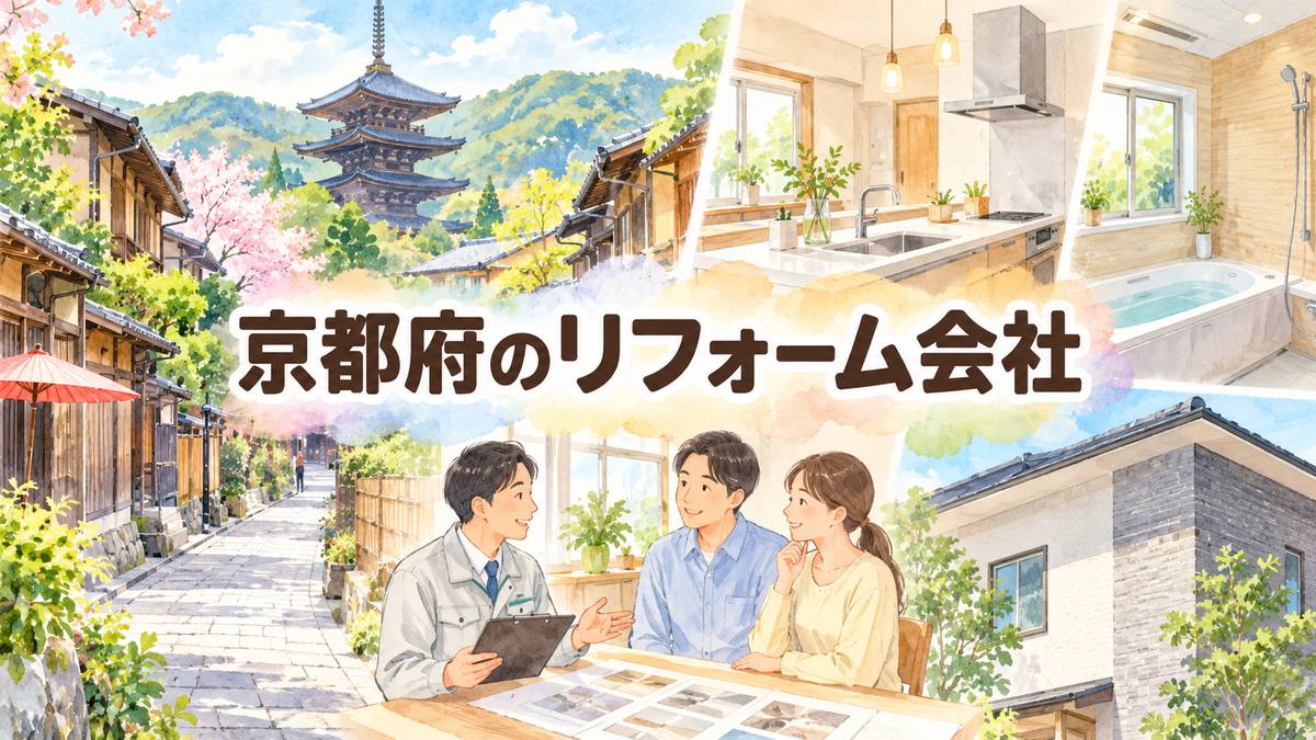 【京都府】地元のリフォーム会社6選｜市区町村や駅からも探せる