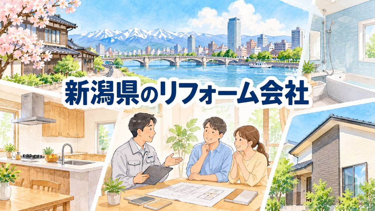 【新潟県】地元のリフォーム会社8選｜市区町村や駅からも探せる
